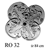 rozeta RO 32 - sr.84 cm